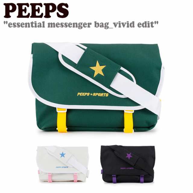 ピープス クロスバッグ PEEPS 正規販売店 ESSENTIAL MESSENGER BAG