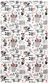 のれん 暖簾 ディズニー Disney ミッキー ミニー Let S Travel 85 150cm 日本製 の通販はau Pay マーケット Bic Shop Au Pay マーケット店