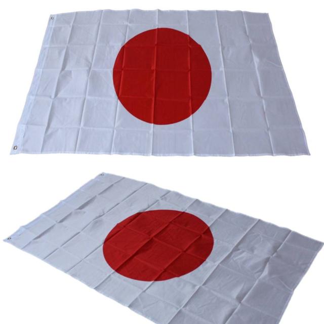 送料無料 日本 国旗 JAPAN 大サイズ 約 90×150cm 卒業式 ワールド