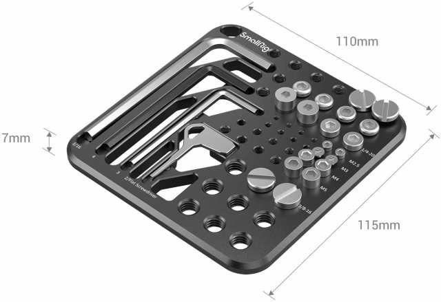 六角レンチセット ネジ 六角レンチ 収納用プレートキット 六角レンチ