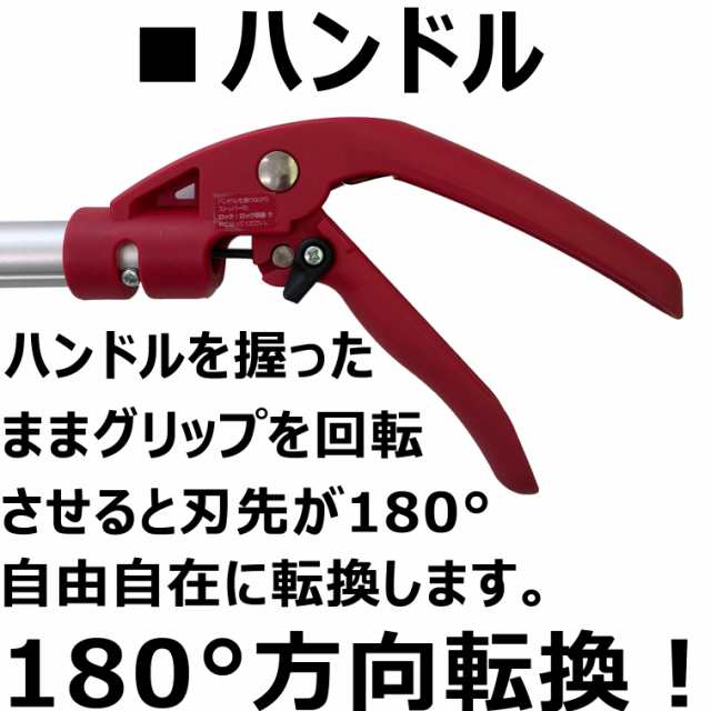 送料無料 大進 軽量 標準刃 高枝切りバサミ 3m 高枝切鋏 剪定鋏