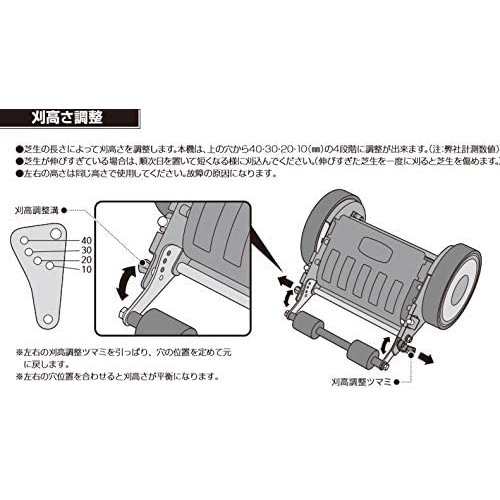 大進 手動 芝刈り機 コンパクト 自動調整刃 DGM-H200R 園芸 お手入れ 女性 快適 手押し お手軽 家庭用 庭 シバ しば 芝刈り 手動  リール式 静かな 広範囲 安全 しばかりき 手押し リール式草刈機 草刈機 軽量 軽い お手軽 芝刈機 手動芝刈り機 手動芝刈機