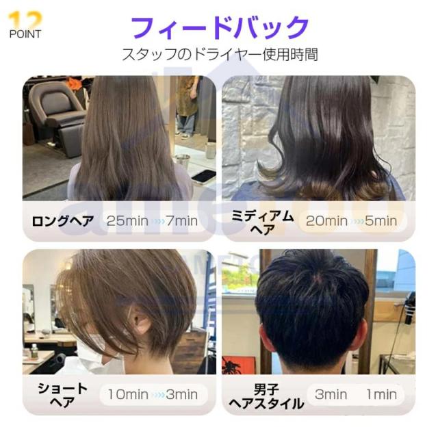 ドライヤー 速乾 大風量 2025 ヘアドライヤー 冷熱風 4段風温 3段風量