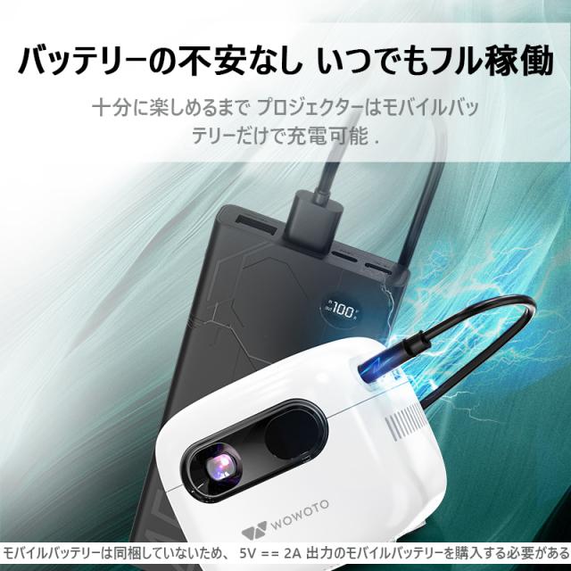 540p ミニプロジェクターQ6plus　充電式　USB　ポータブル　キャンプ　旅行用　ビジネス用 540p ミニプロジェクターQ6plus 充電式 USB ポータブル キャンプ 旅行