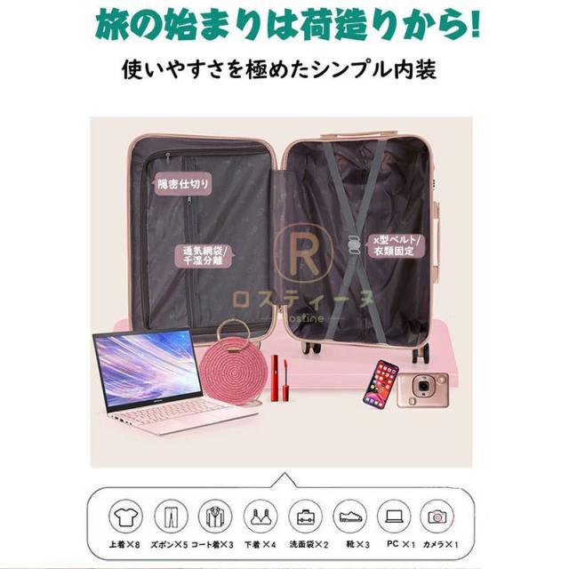 即納 スーツケース キャリーケース 機内持ち込み キャリーバッグ S M