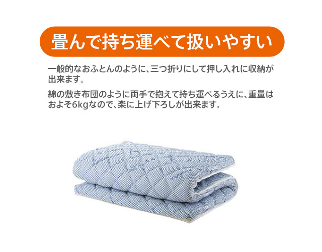 【正規販売店】高反発ふとん マニフレックス イタリアンふとん2(シングル)【送料無料】_3