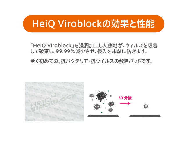 【正規販売店】マニフレックス VIROBLOCK トッパー(シングル)_1