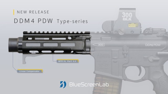 BlueScreenLab DDM4 PDW Type-Front Kit フロントキット ハンドガード