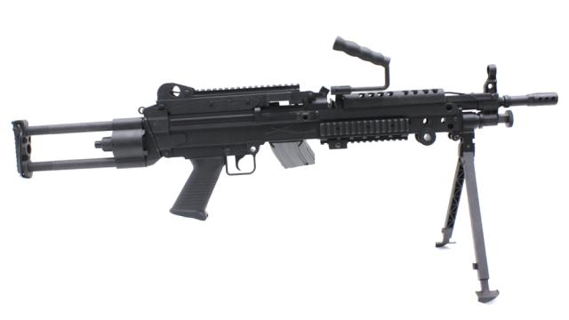 S&amp;T・M249 ミニミ　パラトルーパー　スポーツライン電動2000連BOXマガジン_1