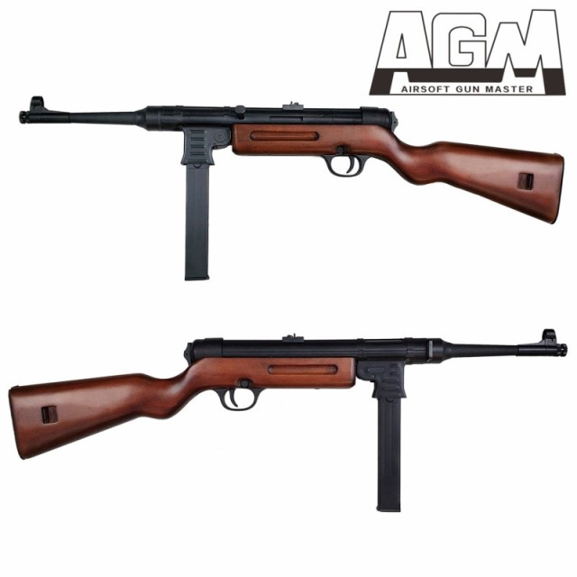 《3%OFFクーポン有》【予約品】【秋〜冬頃入荷予定】AGM　リアルウッド電動ガン　MP41