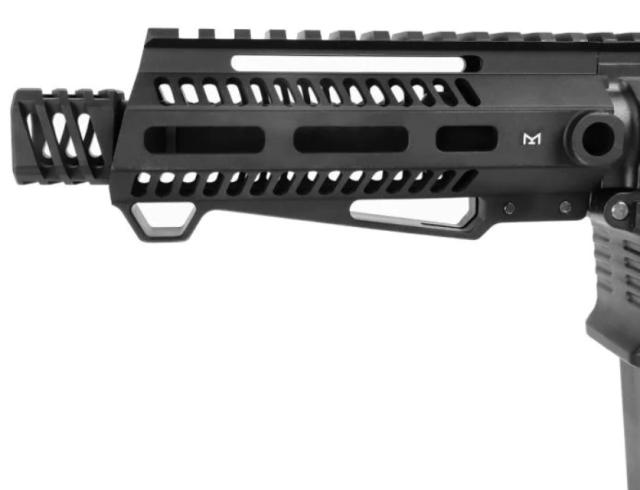 《ポイント超々祭3%OFFクーポン》LANCER TACTICAL ZION ARMS 電子トリガー Nebula ETU搭載電動ガン PW9 Mod1 ブラック/ブロンズ/グレー