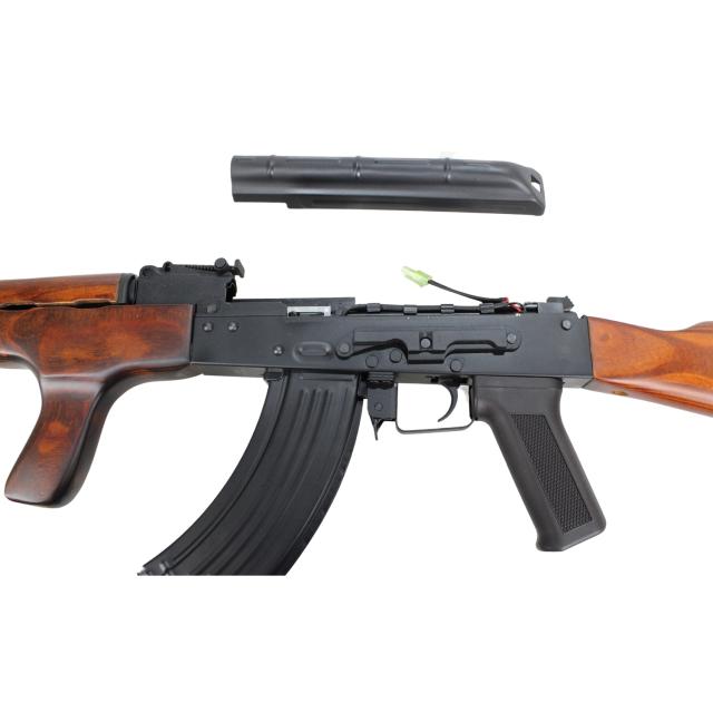 《お買い物ラリー3%OFFクーポン》S＆T PM md.63 AIM フルメタル G3電動ガン リアルウッド G3電子トリガー入_4