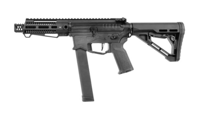 《ポイント超々祭3%OFFクーポン》LANCER TACTICAL ZION ARMS 電子トリガー Nebula ETU搭載電動ガン PW9 Mod1 ブラック/ブロンズ/グレー