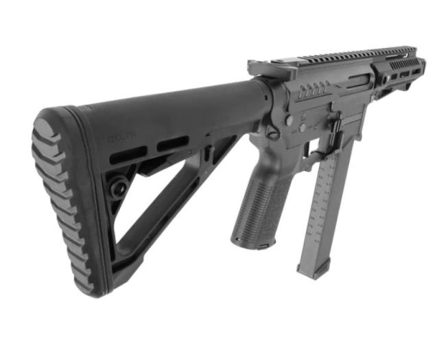 《ポイント超々祭3%OFFクーポン》LANCER TACTICAL ZION ARMS 電子トリガー Nebula ETU搭載電動ガン PW9 Mod1 ブラック/ブロンズ/グレー