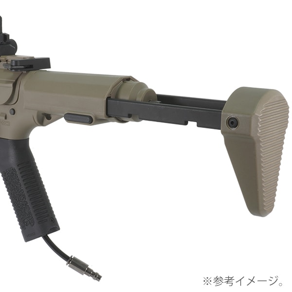 《お買い物ラリー3%OFFクーポン》ARES AMOEBA AM-015 M4 CQC HPA ライフル ブラック_5