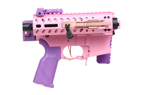 G&G 18歳以上用 電動ガン FoldingAR9 FAR9 Pink ETU+搭載 ピンクの通販は