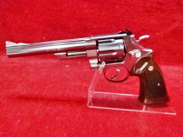 マルシン Xカート ガスリボルバー S&W M629 6.5in シルバーABS ハーフチェッカーリアルウッドグリップの通販は