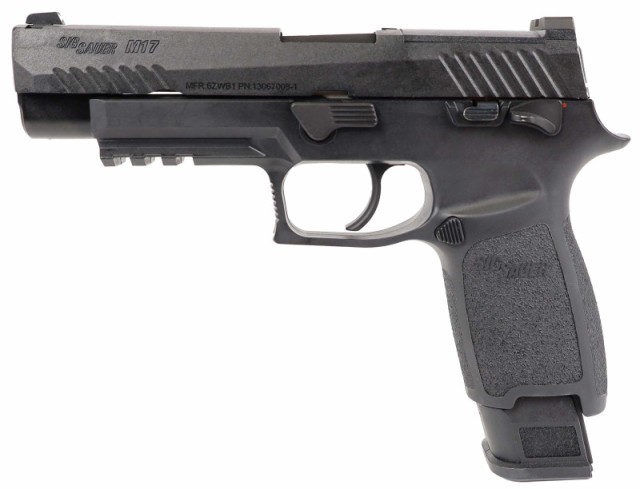 《3%OFFクーポン有》SIG SAUER ProForce M17 CO2 GBB CO2ガスガン ブラック シグザウエル