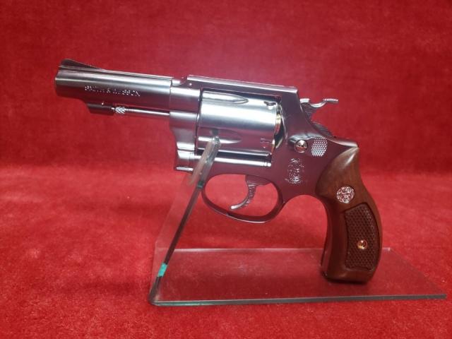 マルシン工業 M60 3インチ シルバーABS 木製サービスグリップ 18歳以上 マルシン】S&W M60 3インチ シルバーABS 木製サービスグリップ 6mmBB X