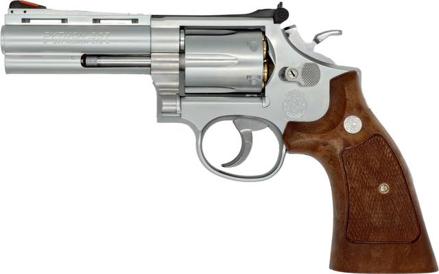 タナカ モデルガン SMOLTリボルバー 4inch ステンレスフィニッシュ Ver.3 スクウェアバット スモルト