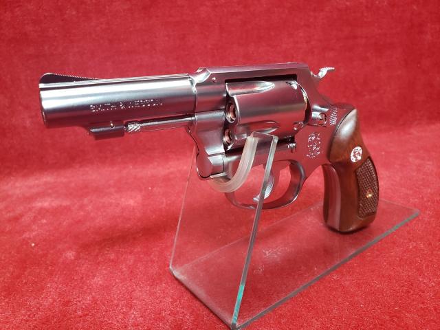 マルシン工業 M60 3インチ シルバーABS 木製サービスグリップ 18歳以上