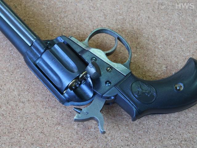 《お買い物ラリー3%OFFクーポン》HWS 発火モデルガン コルト・ライトニング M1877 リボルバー ヘヴィーウェイト_3