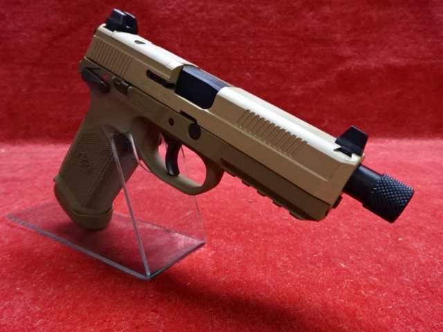 東京マルイ ガスブローバック FNX-45 Tactical FDE FNX45の通販はau