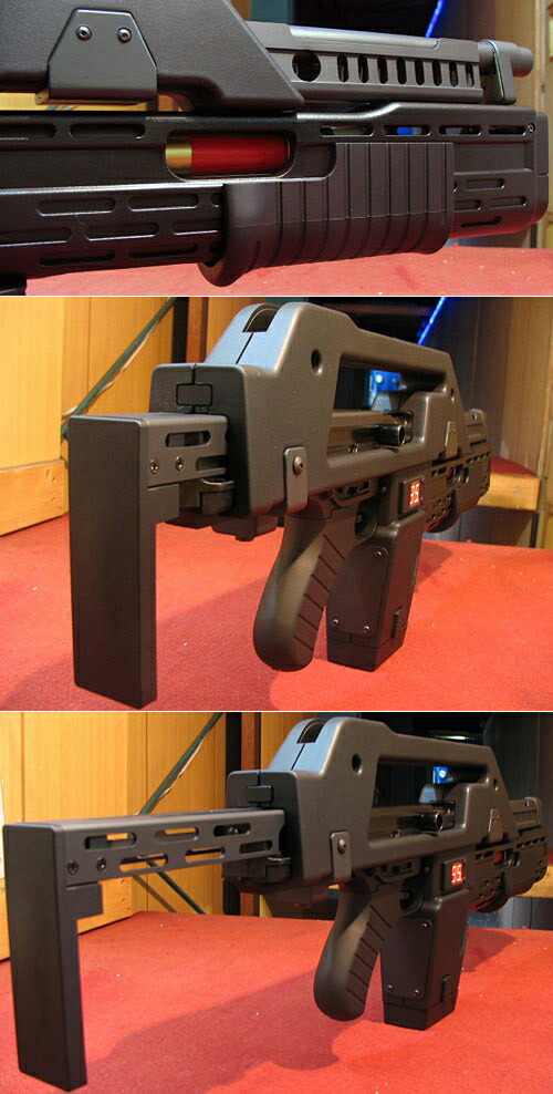 《お買い物ラリー3%OFFクーポン》SNOW WOLF（スノーウルフ）・M41A パルスライフル 電動ガン BK/TAN/OD_3