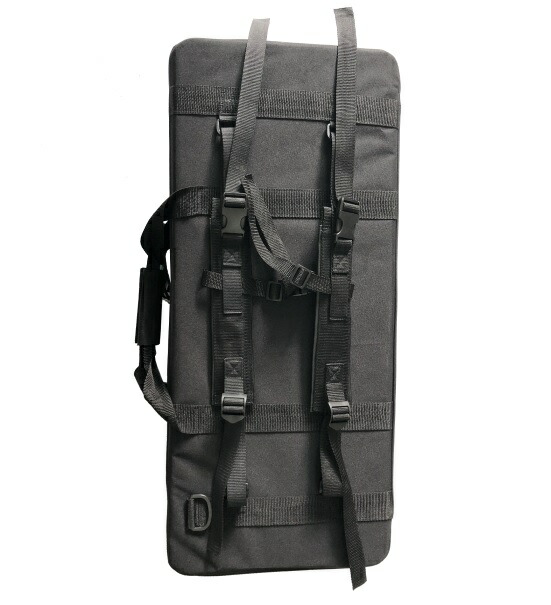 《5%OFFクーポン》【送料無料対象外】【大型送料商品】S&amp;T セミハードガンケース Lサイズ　V2　 BK(1100x300x100)_4