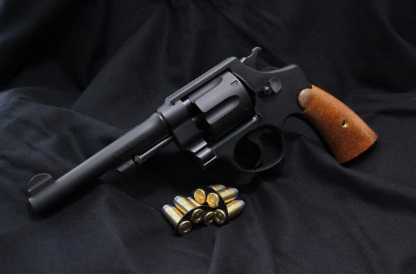 《お買い物ラリー3%OFFクーポン》タナカ モデルガン S＆W　M1917　cal.45 ミリタリー 5.5iin