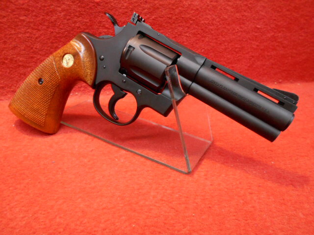 《お買い物ラリー3%OFFクーポン》タナカワークス モデルガン COLT パイソン .357Magnum R-model 4inch HW_1