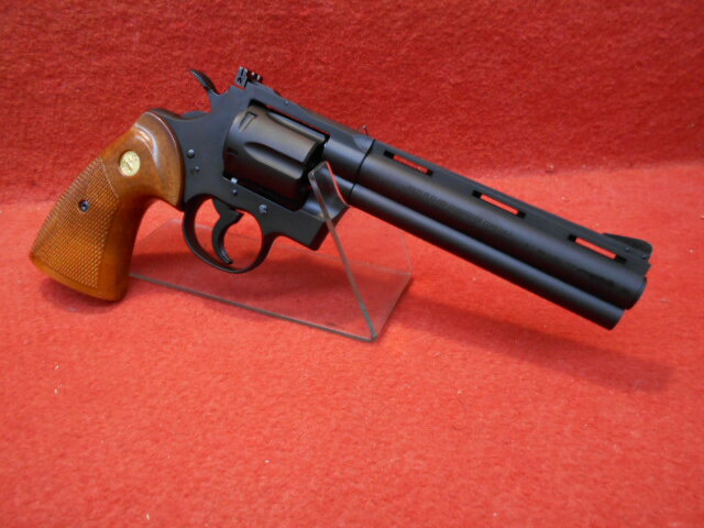 《お買い物ラリー3%OFFクーポン》タナカワークス モデルガン COLT パイソン .357Magnum R-model 6inch HW_1