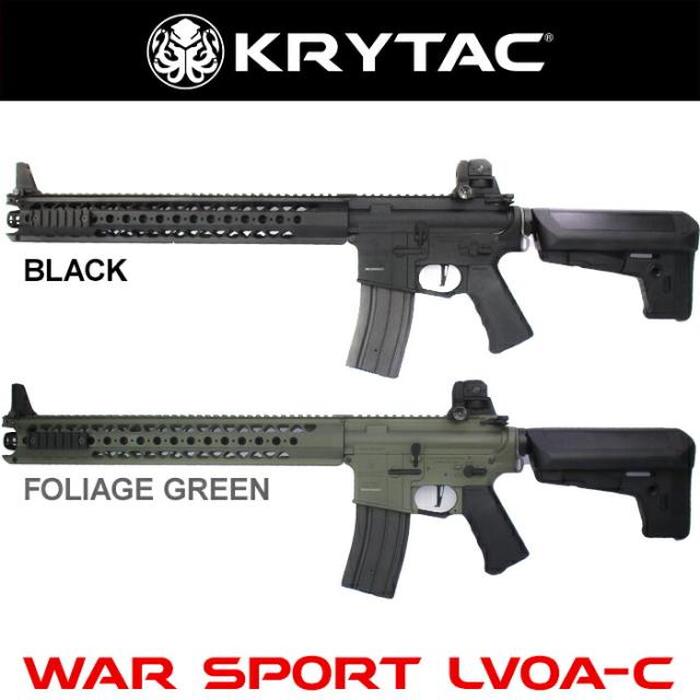 KRYTAC(クライタック)WARSPORT LVOA-C BK/FG(WAR SPORT社正式ライセンス商品) の通販は