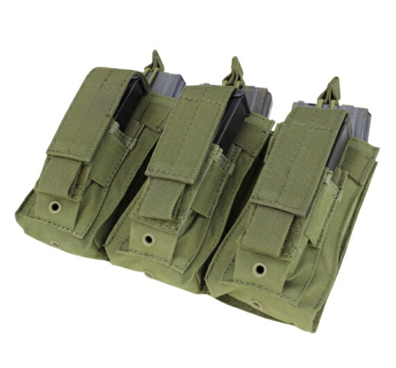 実物eagle製mlcs m4トリプルマガジンポーチ＆ピストルマグポーチ EAGLE/ALLIED M4トリプル マガジンポーチ「WARRIORS ONLINE SHOP」