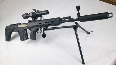 《5%OFFクーポン》CYMA電動ガン SVU Bullpup スナイパーライフル_1