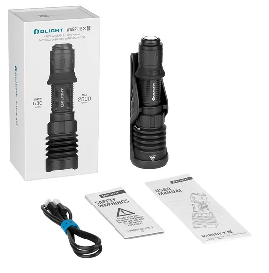 OLIGHT Warrior X 4 タクティカルライト 懐中電灯の通販はau PAY
