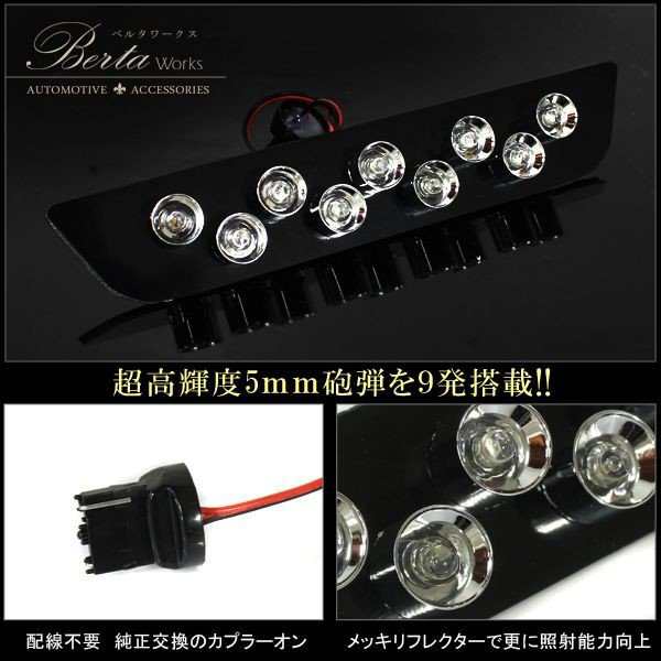 バモス バモスホビオ 前期 LED ハイマウント ストップランプ テールランプ ライト レッド 外装 カスタム パーツ アクセサリーの通販はau  PAY マーケット - ヴォーグ au PAY マーケット店 | au PAY マーケット－通販サイト