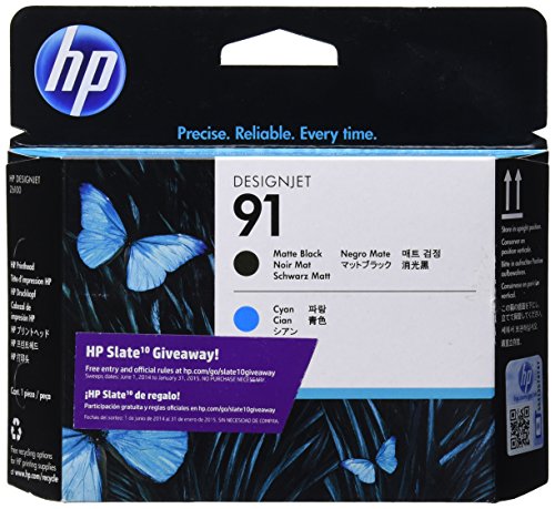 HP エイチピー HP91 プリントヘッド マットブラック/シアン(C9460A)