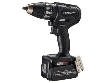 PANASONIC パナソニック パナソニック 充電ドリルドライバーEZ74A3 デュアル(14.4V/18V対応)タップモード搭載 18V大容量5.0Ah電池パック×2個・充電器・ケース付 ブラック EZ74A3LJ2G-Bの通販は 93,075円