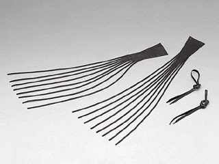 KIJIMA キジマ レバーカバー フリンジタイプ ブラックレザー HD-06646の通販は 6,540円