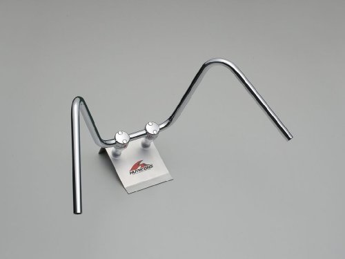 大阪単車用品工業 ハリケーン HB0014C-01 300ドロップエンド ハンドル クロームメッキ 外径φ22.2mm 内径φ18mm