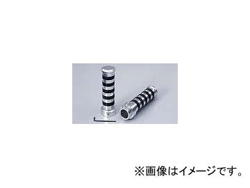 ハリケーン アルミグリップ・TYPE2 クロームメッキ (HA7425C)