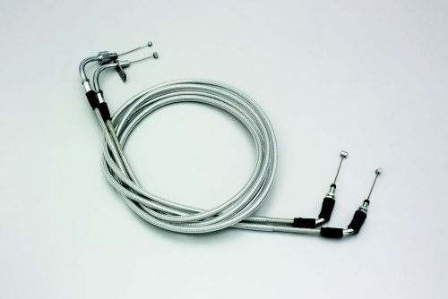 大阪単車用品工業 ハリケーン HB6579M ロング スロットルケーブル W ステンレスメッシュ スカイウェイブ250SS/400SS_(CJ/CK-43A)