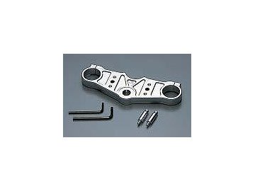 大阪単車用品工業 ハリケーン HT0622-10 ジュラルミン トップブリッジ ポリッシュアルマイト ZZR1100 C1〜C3