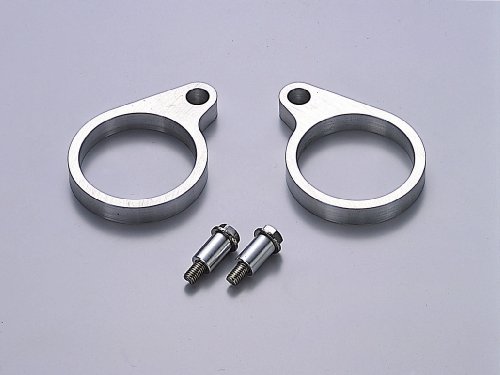 大阪単車用品工業 ハリケーン HB0646A ハンドルアップスペーサーH10 シルバーアルマイト ZX-9R(〜’97 倒立フォーク)