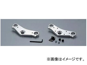 大阪単車用品工業 ハリケーン HT0524-11 ジュラルミン トップブリッジ ポリッシュアルマイト NS50F