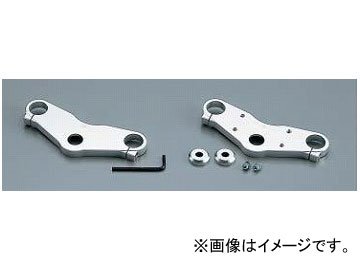 大阪単車用品工業 ハリケーン HT0530-11 ジュラルミン トップブリッジ ポリッシュアルマイト エイプ50/100/TypeD