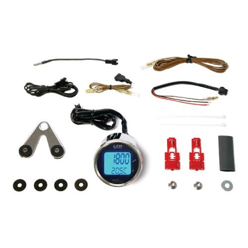 SP武川 ミディアムLCDαタコ＆サーモメーター (Ape専用) φ55ミディアムLCDαメーター(AC/DC12V) 品番:09-05-0145の通販は 14,116円