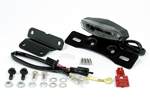 スペシャルパーツ武川 LEDミニテールランプキット ブラック Ape50/100フェンダーレスキット(アルミ製)専用 品番:05-08-0026