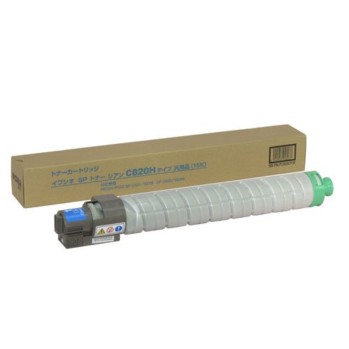 ハイブリッド・サービス RICOH IPSiO SP トナーシアン C820H タイプ汎用品 NB-TNLPC820CY-W